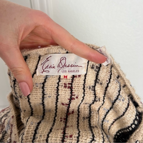 Vintage Eddie Dassin Sweater Top - Picture 2 of 8